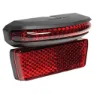 Trelock Cob Line Led Dinamo Baklys, Red / black, One Size