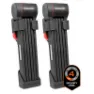 Trelock Fs 480 Cops X-press Foldelås 2 Enheter, Black, 5 x 1000mm