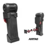 Trelock Fs580 Toro X-press Air Tag Foldelås, Black, 900mm