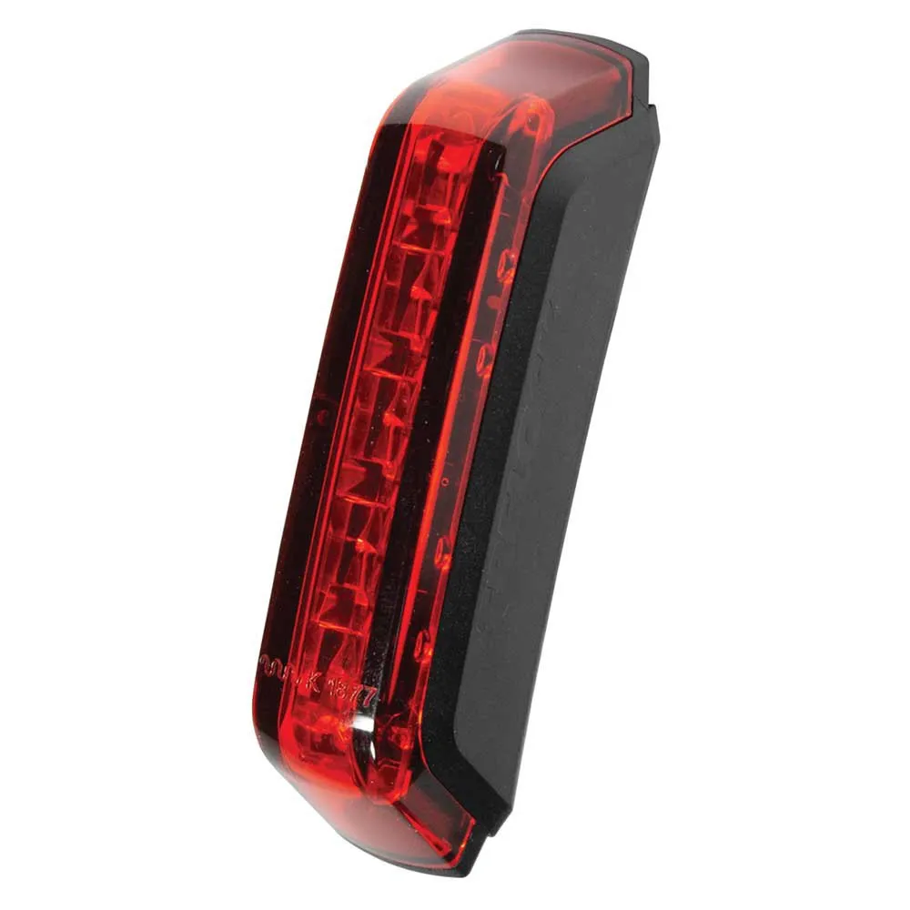 Trelock Ls 415 Cob-line Dyn Baklys, Black / red, One Size Trelock Ls 415 Cob-line Dyn Baklys, Black / red, One Size