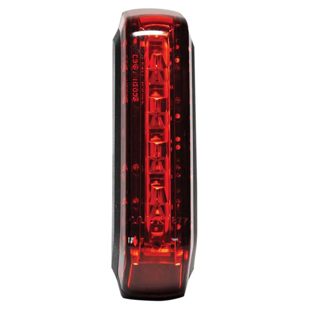 Trelock Ls 415 Cob-line Dyn Baklys, Black / red, One Size Trelock Ls 415 Cob-line Dyn Baklys, Black / red, One Size