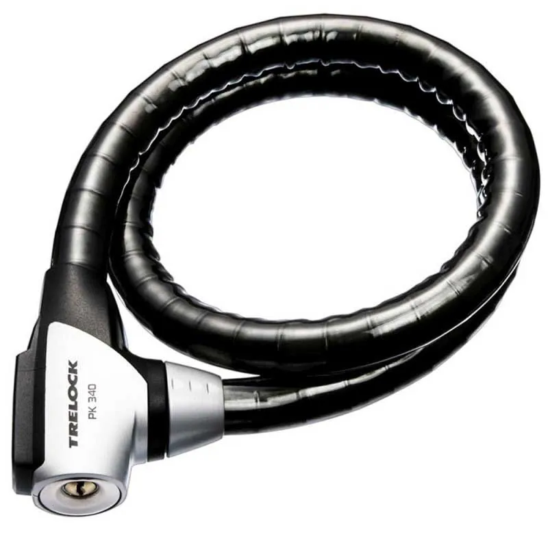 Trelock Pk 340 Kabellås, Black, 100cm Trelock Pk 340 Kabellås, Black, 100cm