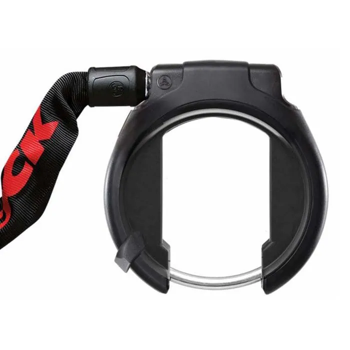 Trelock Rs 453 Az Standard Sykkelrammelås, Black / red, One Size