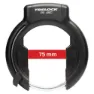 Trelock Rs 480 Xl 75 Mm Sykkelrammelås, Black, One Size