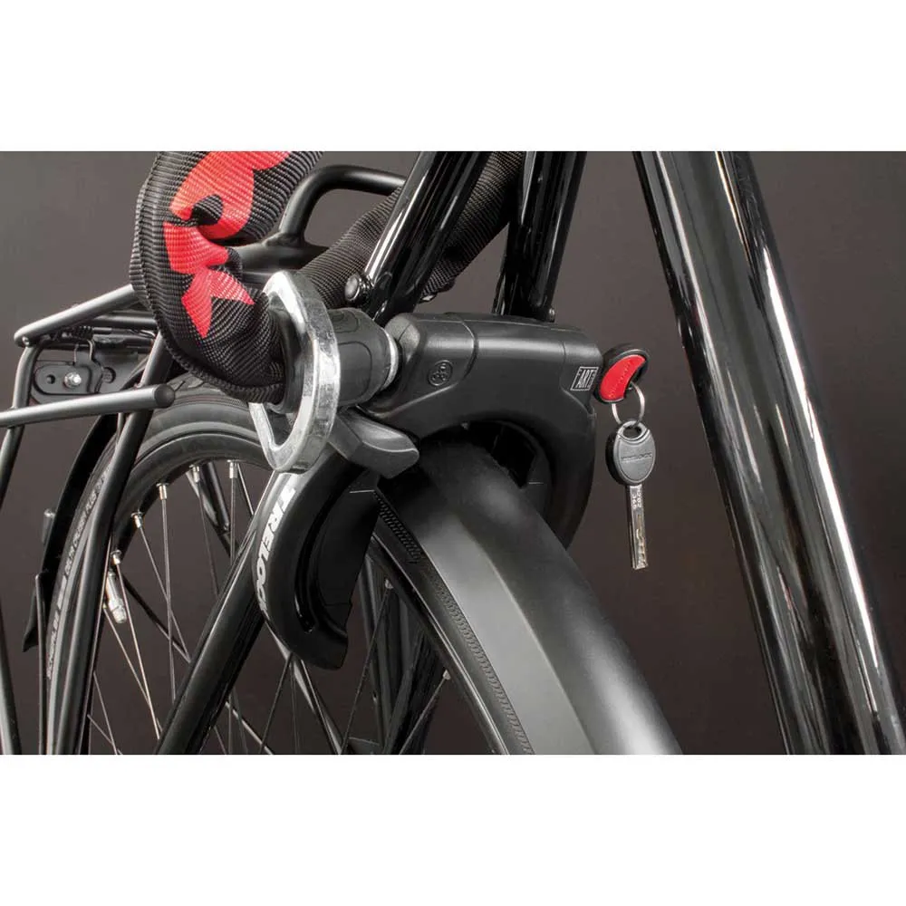 Trelock Rs453 Sykkelrammelås, Black / black, One Size