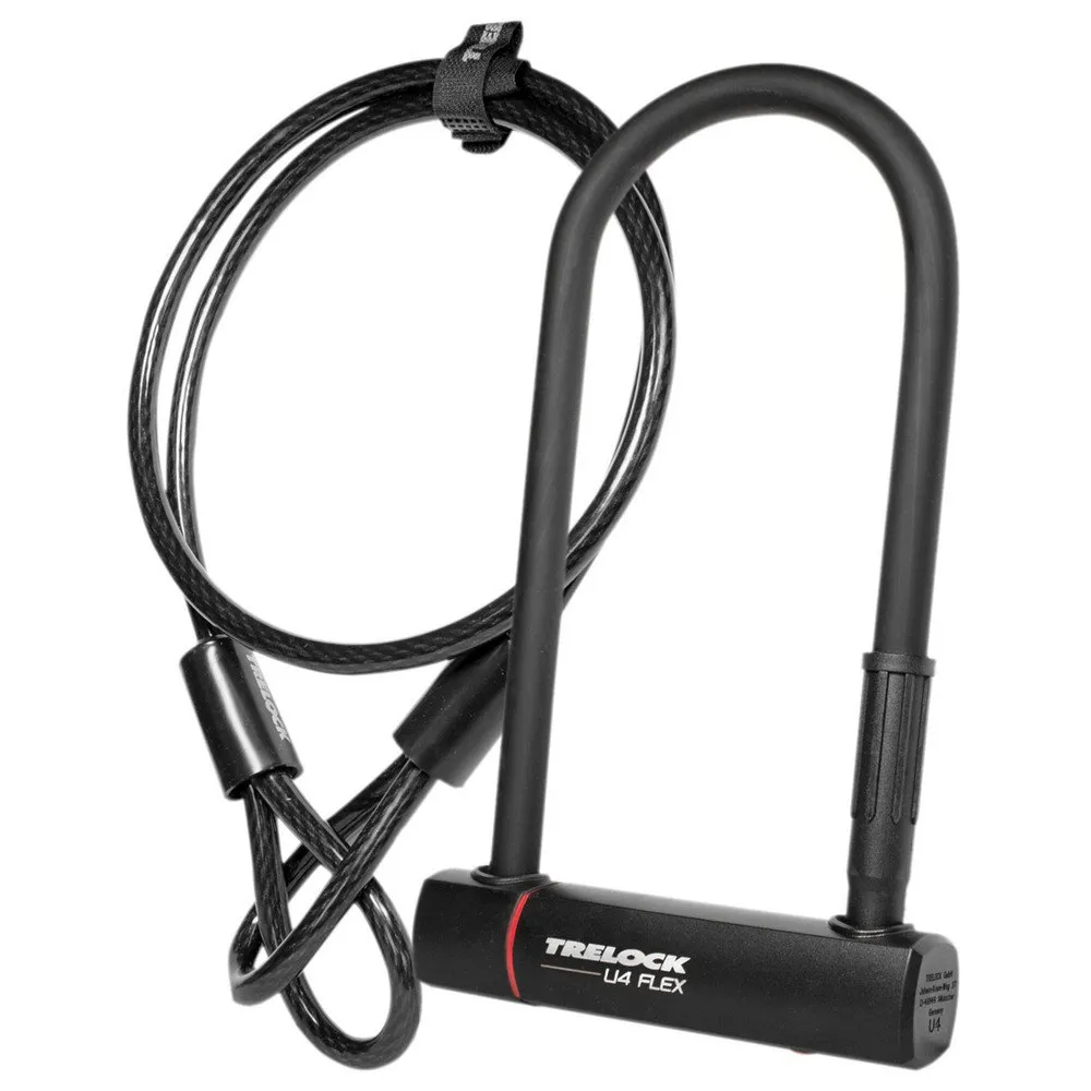 Trelock U4 Flex U-lås, Black, 230 x 102 x 14mm Trelock U4 Flex U-lås, Black, 230 x 102 x 14mm