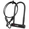 Trelock U4 Flex U-lås, Black, 230 x 102 x 14mm