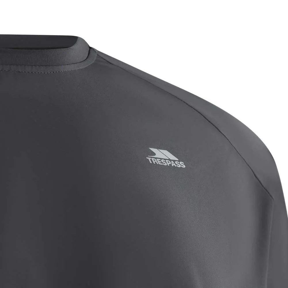 Trespass Alexei Langarmet T-skjorte, Dark grey