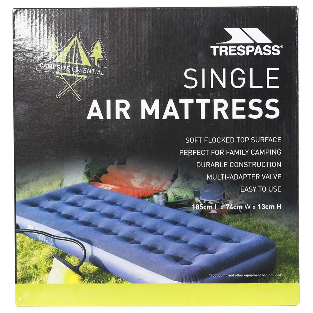 Trespass Blimp Oppblåsbar Matte, Blue