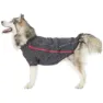 Trespass Boomer Fleece Hundegenser, Black melange x, L