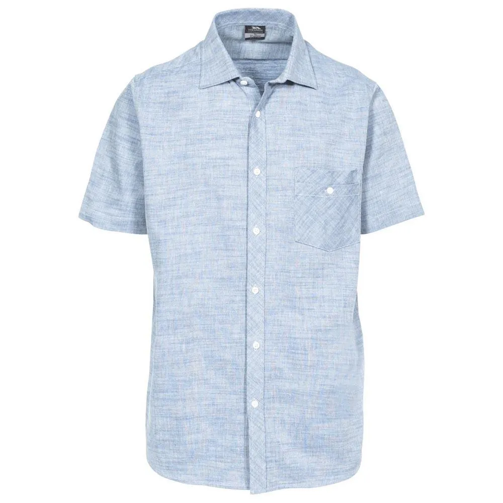 Trespass Buru Kortarmet Skjorte, Chambray