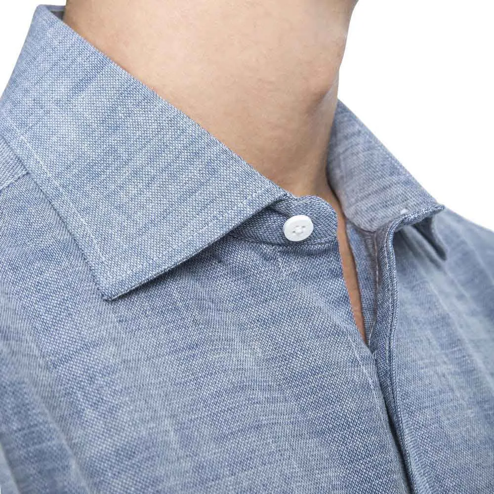 Trespass Buru Kortarmet Skjorte, Chambray
