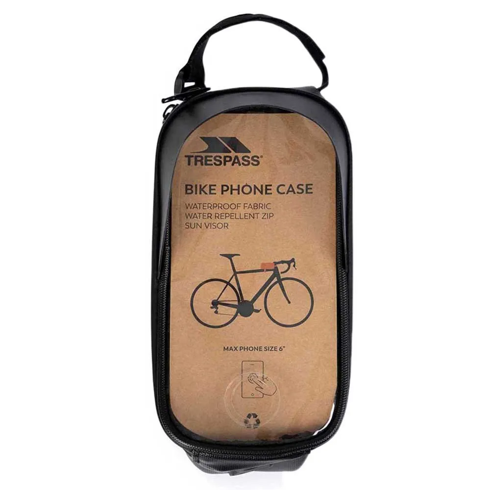 Trespass Cell Ride Topprørtveske, Black, One Size