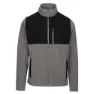 Trespass Falkenham Fleecejakke Med Full Glidelås, Storm grey