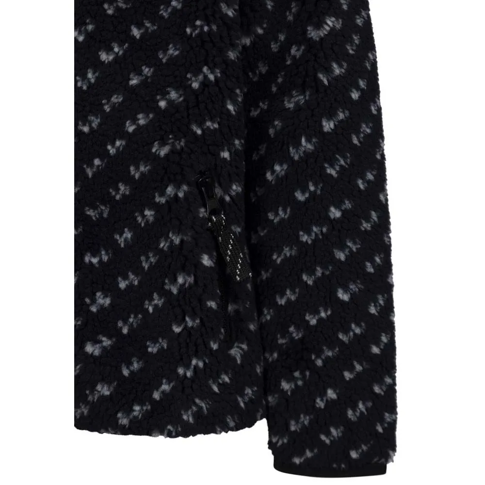 Trespass Frax Fleecejakke Med Full Glidelås, Black, 5-6Y