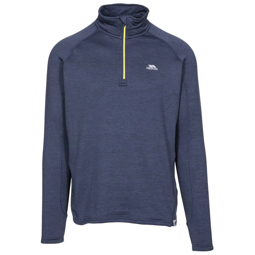 Trespass Goodwin Langarmet T-skjorte, Navy marl Trespass Goodwin Langarmet T-skjorte, Navy marl
