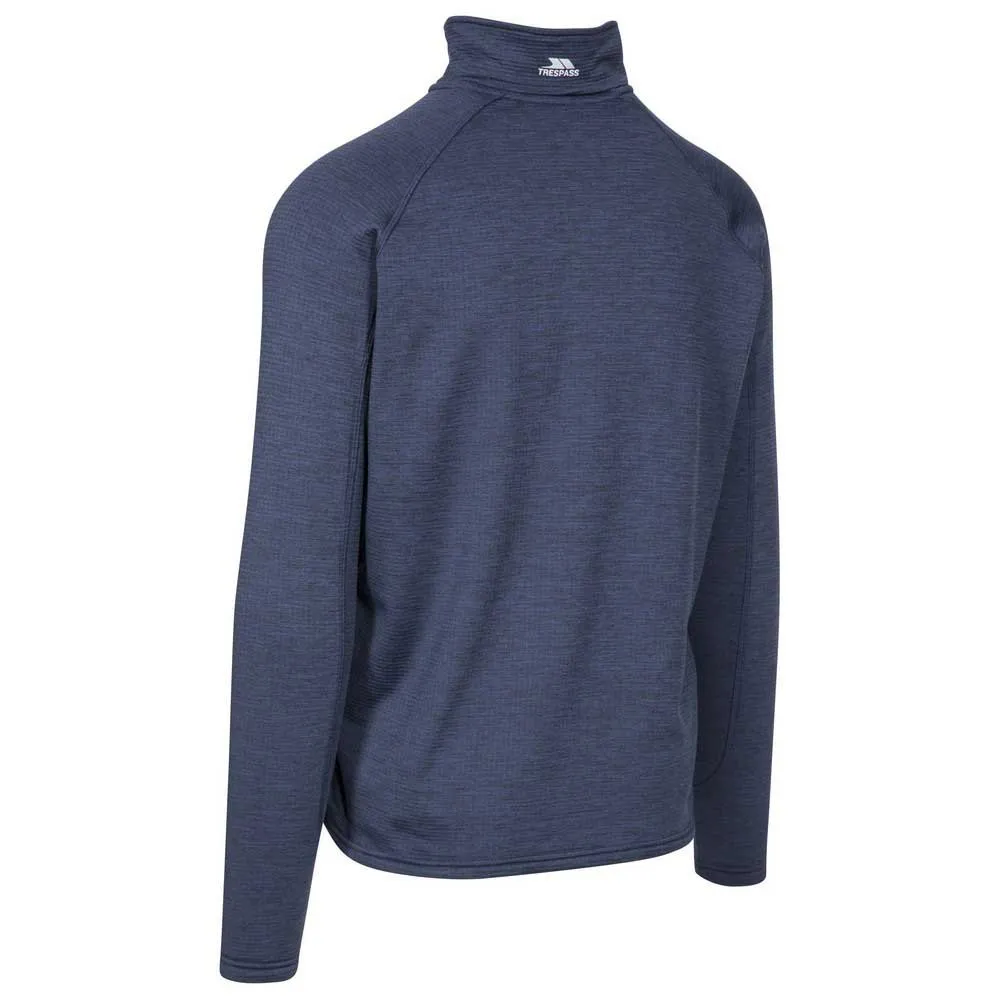 Trespass Goodwin Langarmet T-skjorte, Navy marl Trespass Goodwin Langarmet T-skjorte, Navy marl