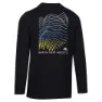 Trespass Howly Langarmet T-skjorte, Black