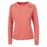 Trespass Jannett Langarmet T-skjorte, Peach blush marl