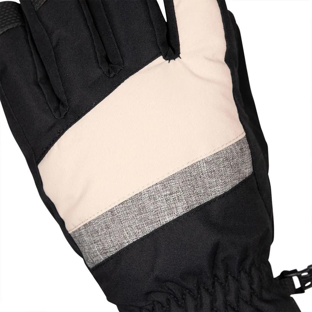 Trespass Jarol Hansker, Soft stone / black / textured fabric Trespass Jarol Hansker, Soft stone / black / textured fabric