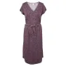 Trespass Lynsey Kjole, Damson tone animal print