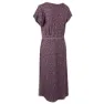 Trespass Lynsey Kjole, Damson tone animal print
