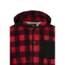 Trespass Nowme Skjorte Med Lange Ermer, Red check