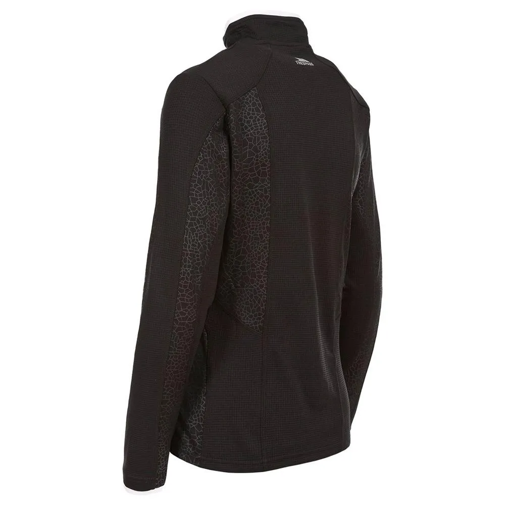 Trespass Ollog Langarmet T-skjorte, Black Trespass Ollog Langarmet T-skjorte, Black