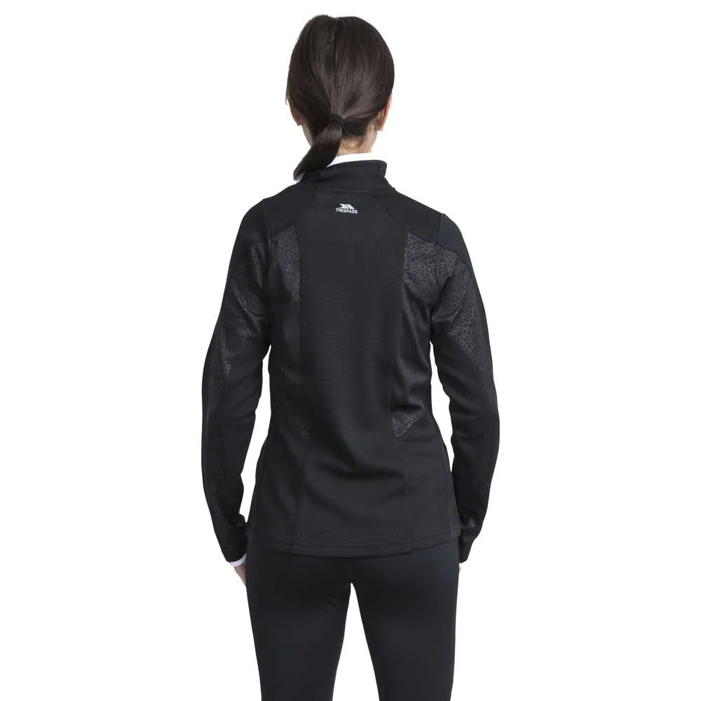 Trespass Ollog Langarmet T-skjorte, Black Trespass Ollog Langarmet T-skjorte, Black