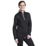 Trespass Ollog Langarmet T-skjorte, Black