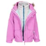 Trespass Outshine Tp50 Avtakbar Jakke, Deep pink, 7-8Y