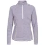 Trespass Overjoy Langarmet T-skjorte, Navy marl