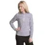 Trespass Overjoy Langarmet T-skjorte, Navy marl