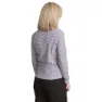 Trespass Overjoy Langarmet T-skjorte, Navy marl
