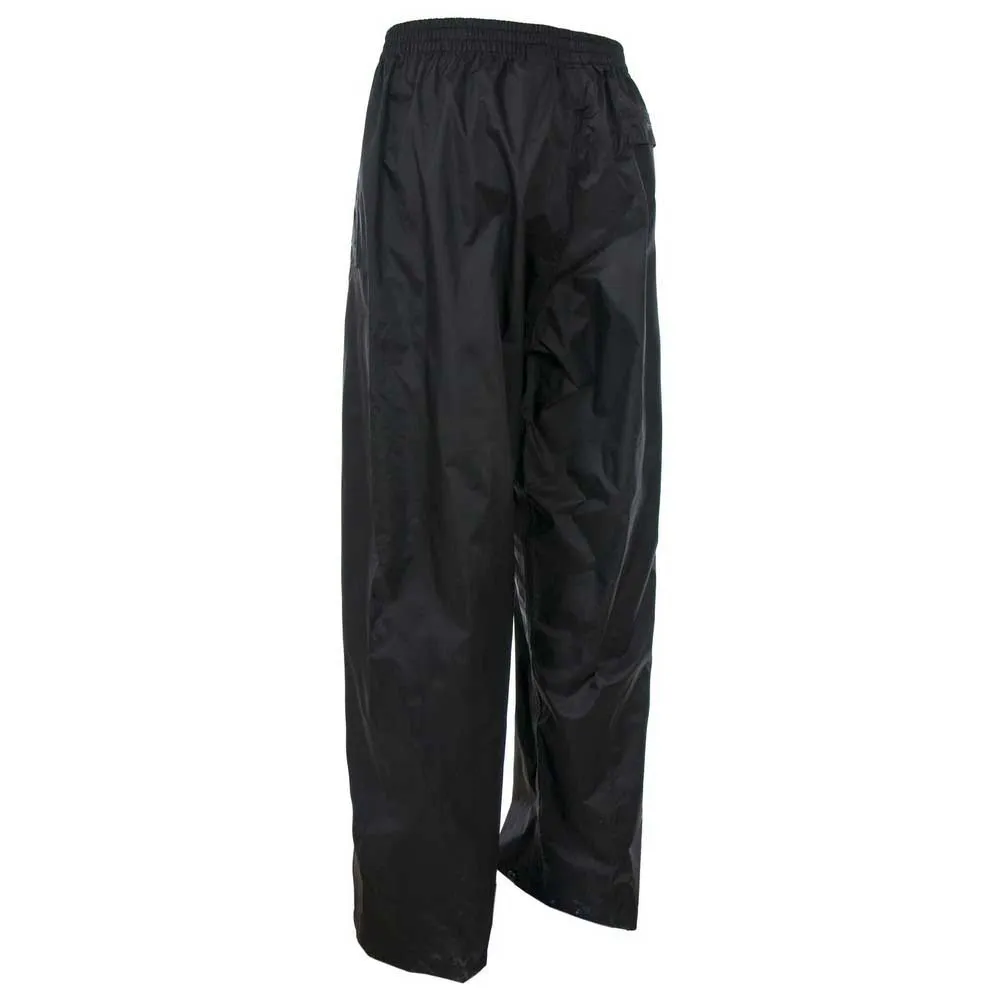Trespass Qikpac Packaway Bukser, Black Trespass Qikpac Packaway Bukser, Black