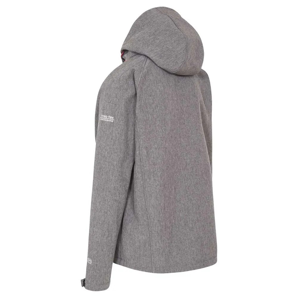 Trespass Rafi Softshelljakke, Dark grey marl