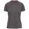 Trespass Rhea Kortarmet T-skjorte, Dark grey marl