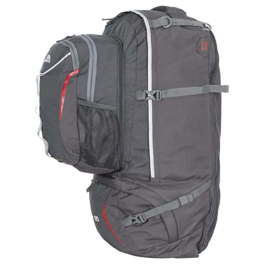 Trespass Scope 65l Ryggsekk, Ash Trespass Scope 65l Ryggsekk, Ash
