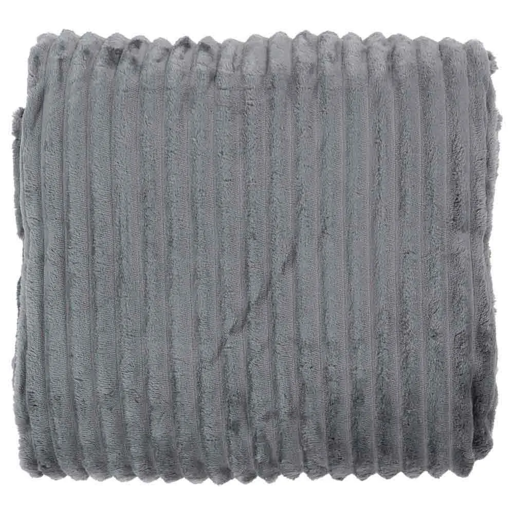 Trespass Skulpturert Teppe, Pale grey, One Size