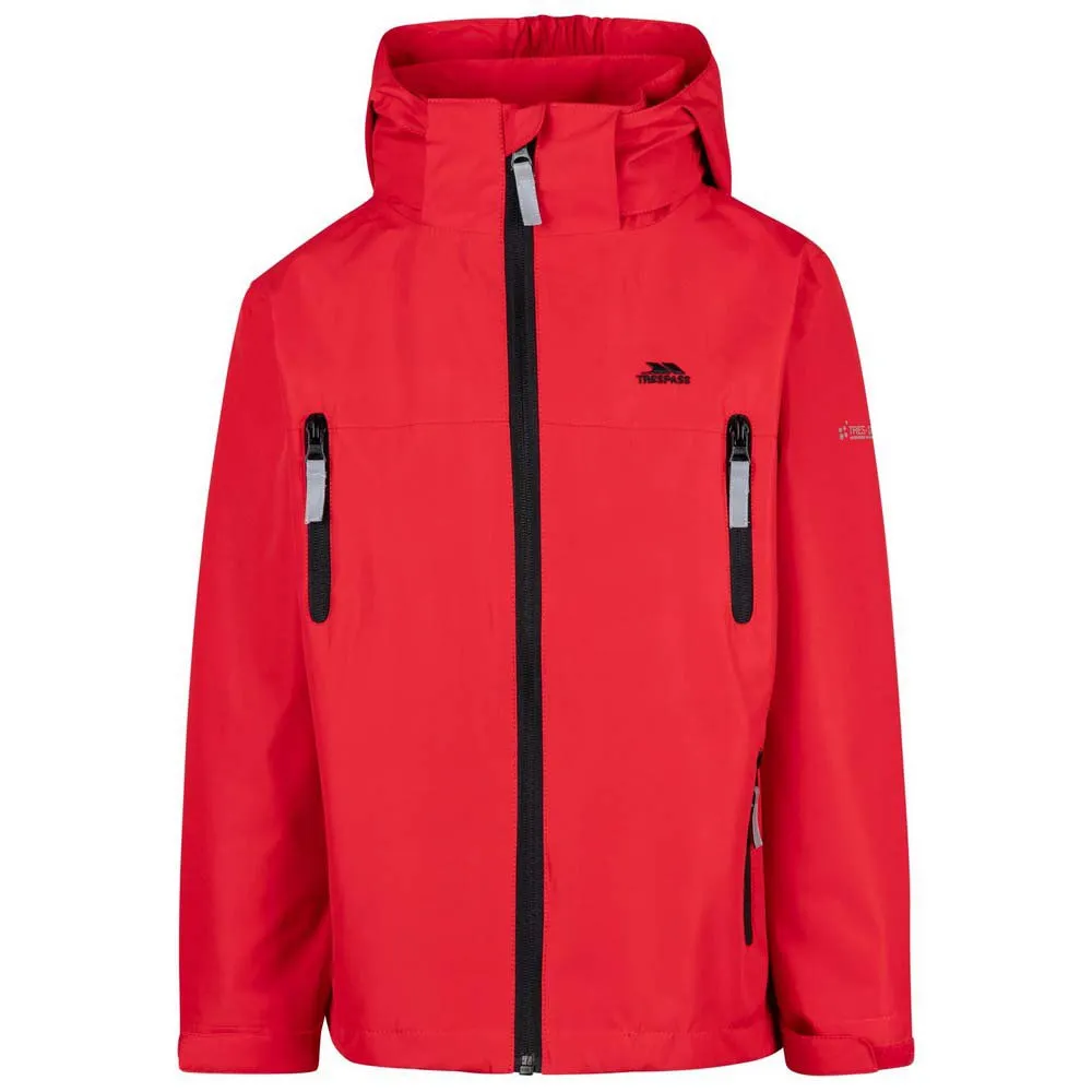 Trespass Spoken Jakke, Red, 5-6Y Trespass Spoken Jakke, Red, 5-6Y