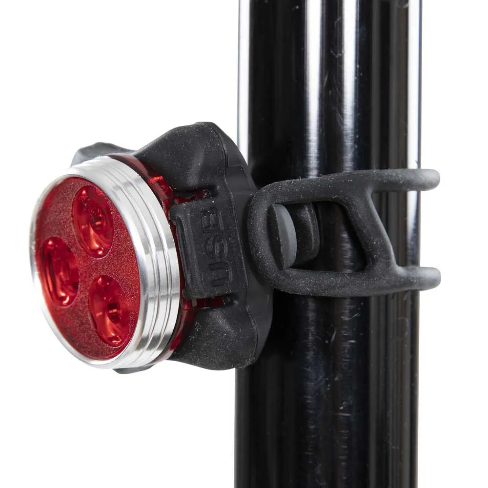 Trespass Streetlights Bike Sykkellyktesett, Black, One Size