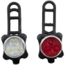 Trespass Streetlights Bike Sykkellyktesett, Black, One Size
