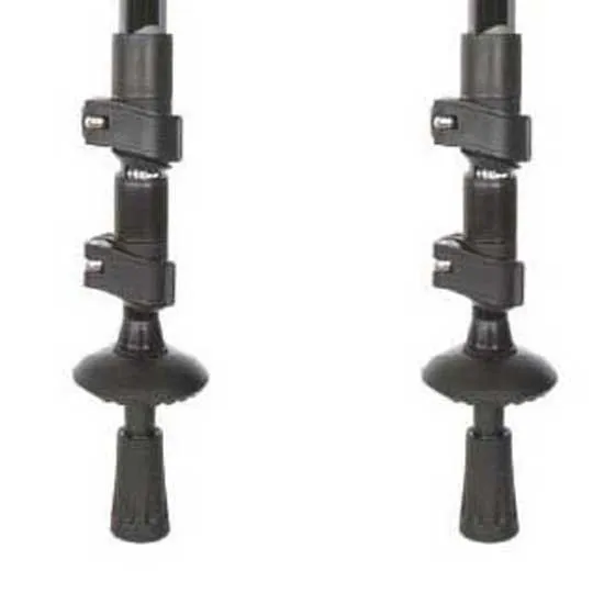 Trespass Stryder Spaserstokker, Black, 69-135cm Trespass Stryder Spaserstokker, Black, 69-135cm