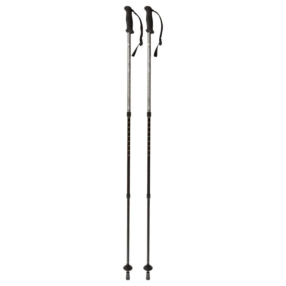 Trespass Transduo Spaserstokker, Graphite, 69-135cm Trespass Transduo Spaserstokker, Graphite, 69-135cm