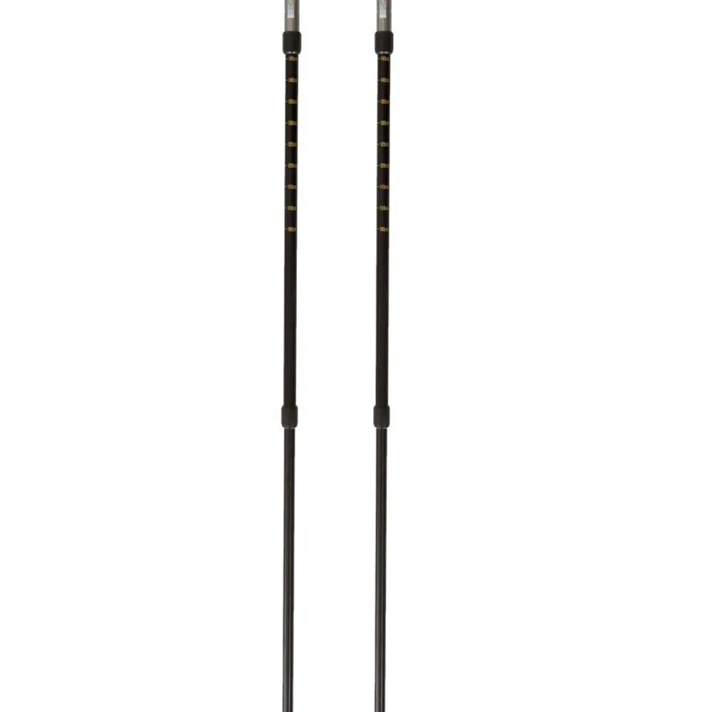 Trespass Transduo Spaserstokker, Graphite, 69-135cm Trespass Transduo Spaserstokker, Graphite, 69-135cm
