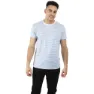 Trespass Triplex Kortarmet T-skjorte, Sky blue stripe / navy marl / denim