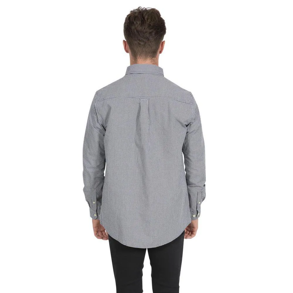 Trespass Yaddlethorpe Skjorte Med Lange Ermer, Black gingham