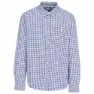 Trespass Yafforth Skjorte Med Lange Ermer, Blue check