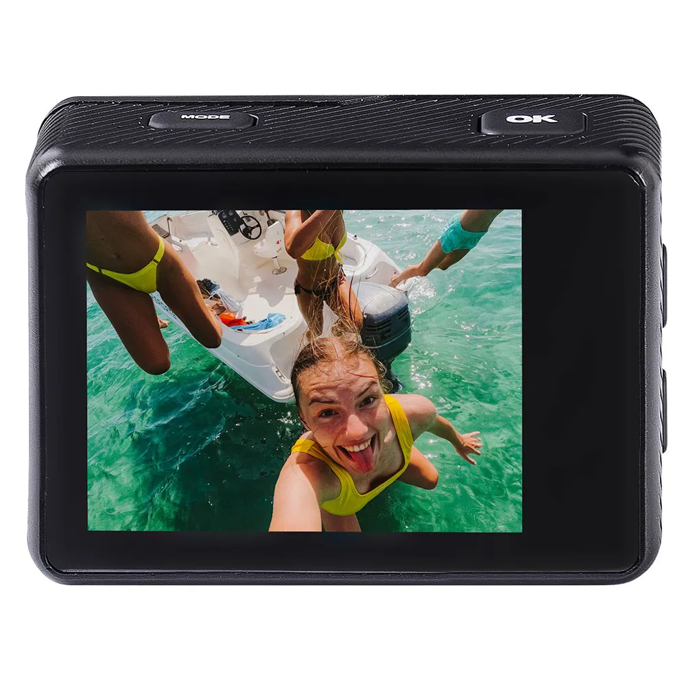 Trevi Go 2550 4k Actionkamera, Black, One Size, EU Plug 220V