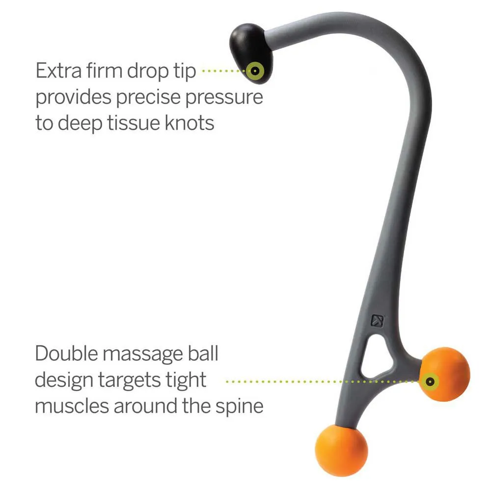 TriggerPoint Acucurve Stokkmassasje, Grey / orange, One Size